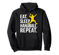 I Love Handball Player Sports Hoodie - Custom Art Print for Adults
