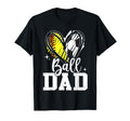 Ball Dad Softball Soccer Ball Dad Both T-Shirt - Graphic Print Men Women