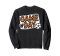 Game Day Soccer Player Fan Footbal Sweatshirt - Streetwear Style Unisex