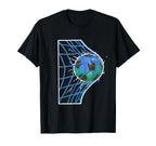 Soccer Ball Hitting Goal Net Action T-Shirt - Trendy Graphic Men Women