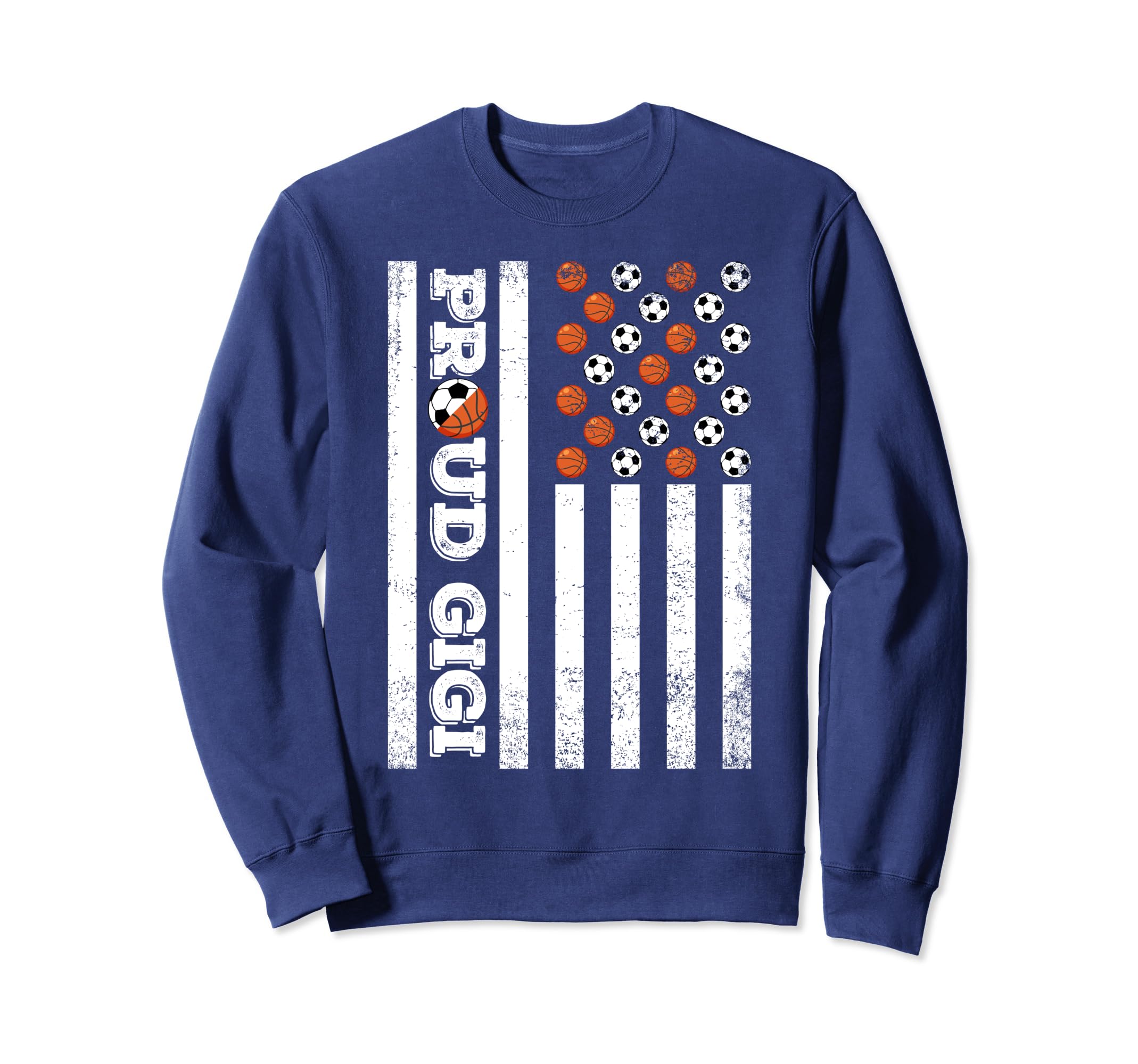 Proud Gigi Soccer Basketball Sweatshirt - Casual Everyday Wear Unisex