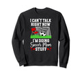 Im Doing Soccer Mom Stuff Mom Soccer Sweatshirt - Unique Graphic Men Women