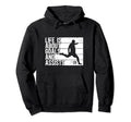 Life Is About Goals And Assists Hoodie - Aesthetic Graphic for Adults