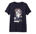 Unicorn Soccer Skills Loading T-Shirt - Casual Everyday Wear for Adults