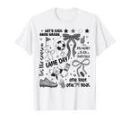 Game Day Soccer Coquette Mom One Shot T-Shirt - Novelty Apparel Men Women