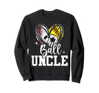 Ball Uncle Baseball Softball Soccer Sweatshirt - Graphic Print Men Women