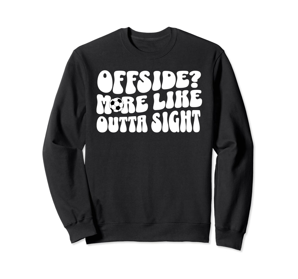 Soccer Mom Sideline Social Club Funny Sweatshirt - Unique Graphic Unisex