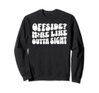Soccer Mom Sideline Social Club Funny Sweatshirt - Unique Graphic Unisex