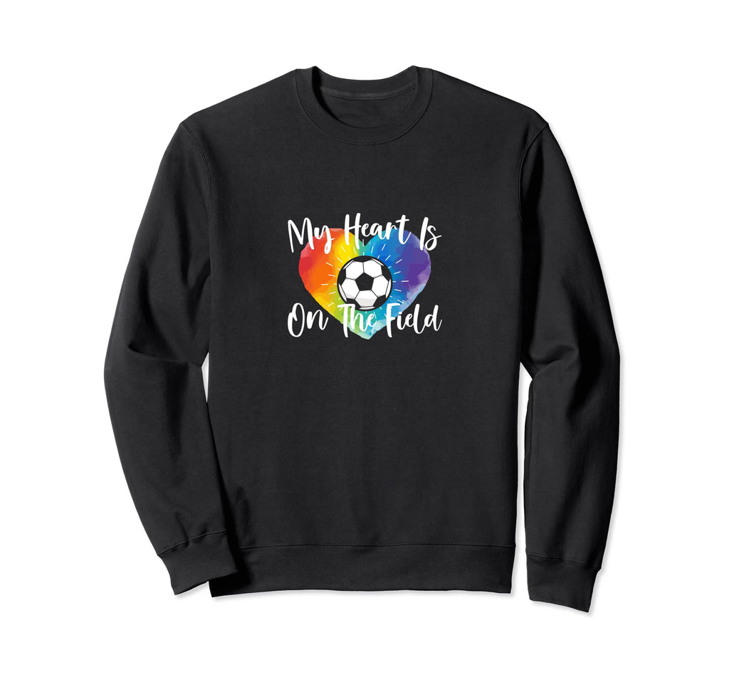 My Heart Is That Field Soccer Ball Sweatshirt - Streetwear Style Unisex