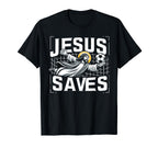C J S Religious Christian Soccer Sweatshirt - Custom Art Print Men Women