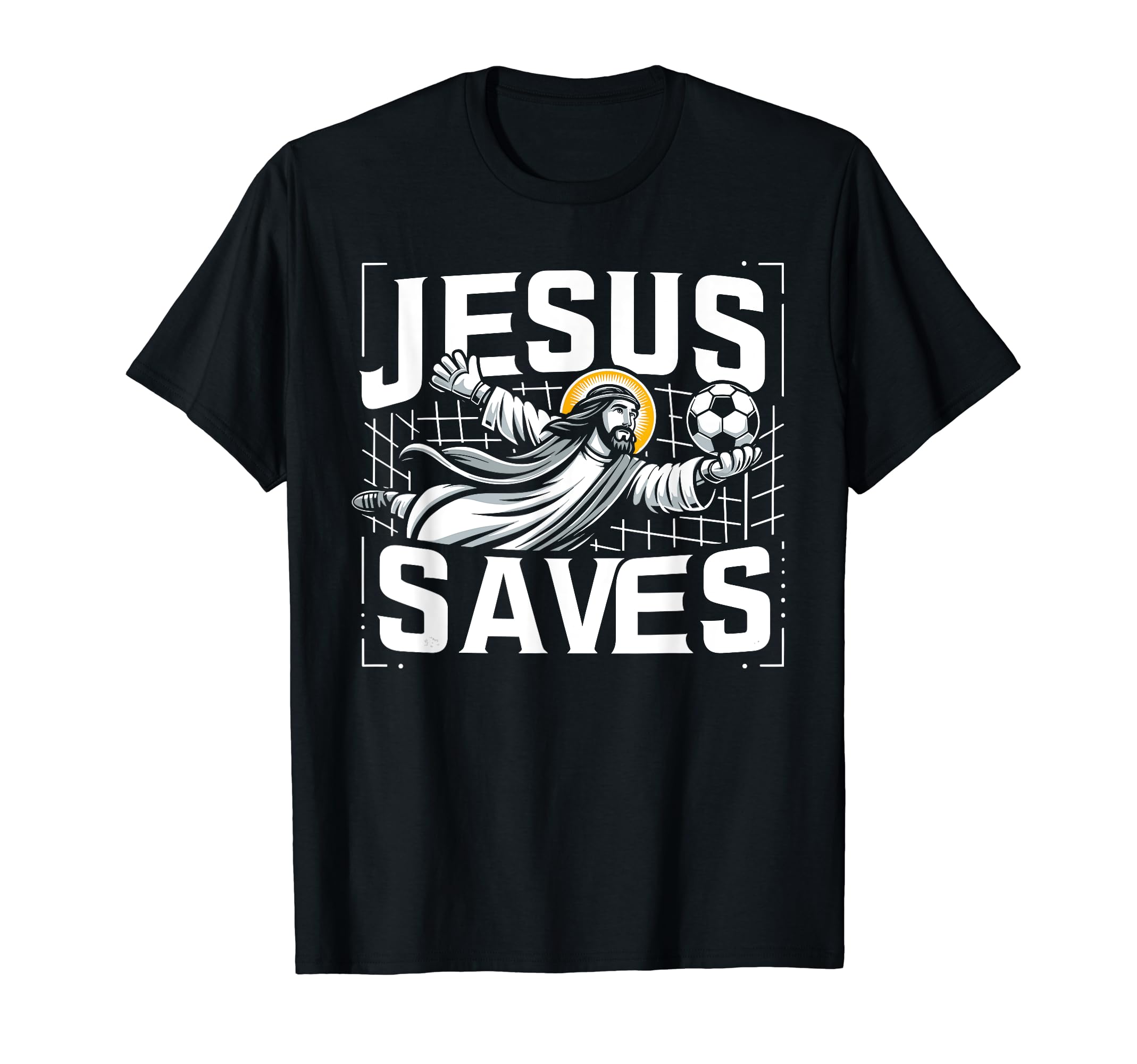 C J S Religious Christian Soccer Sweatshirt - Custom Art Print Men Women