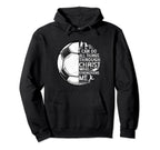 Soccer Gifts Teen Sayings Christian T S Hoodie - Unique Graphic Unisex