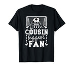 Little Cousin Soccer Goalie Cousin T-Shirt - Aesthetic Graphic for Adults