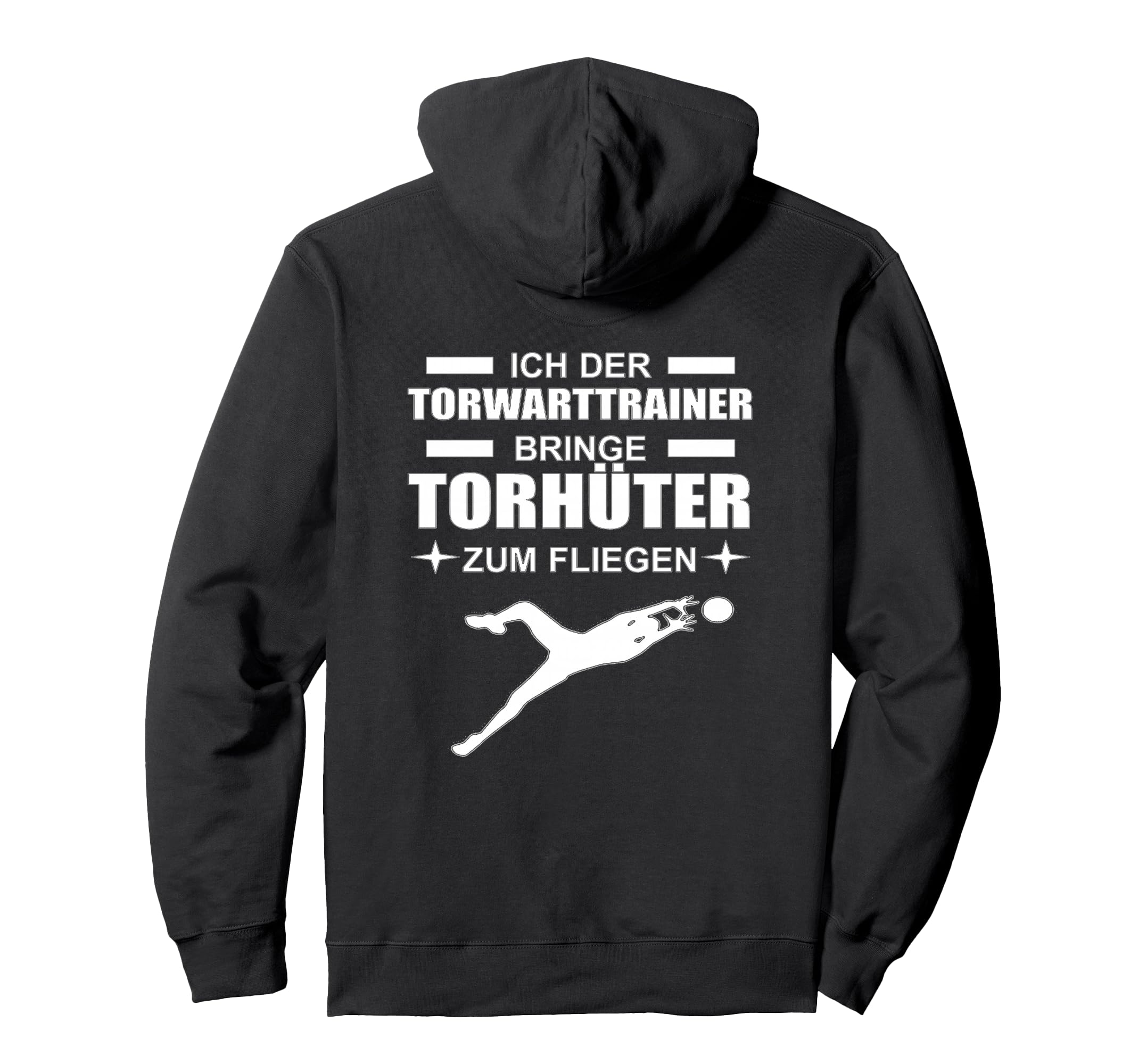 Ich Der Goalkeeper Trainer Bringe Hoodie - Novelty Apparel Men Women