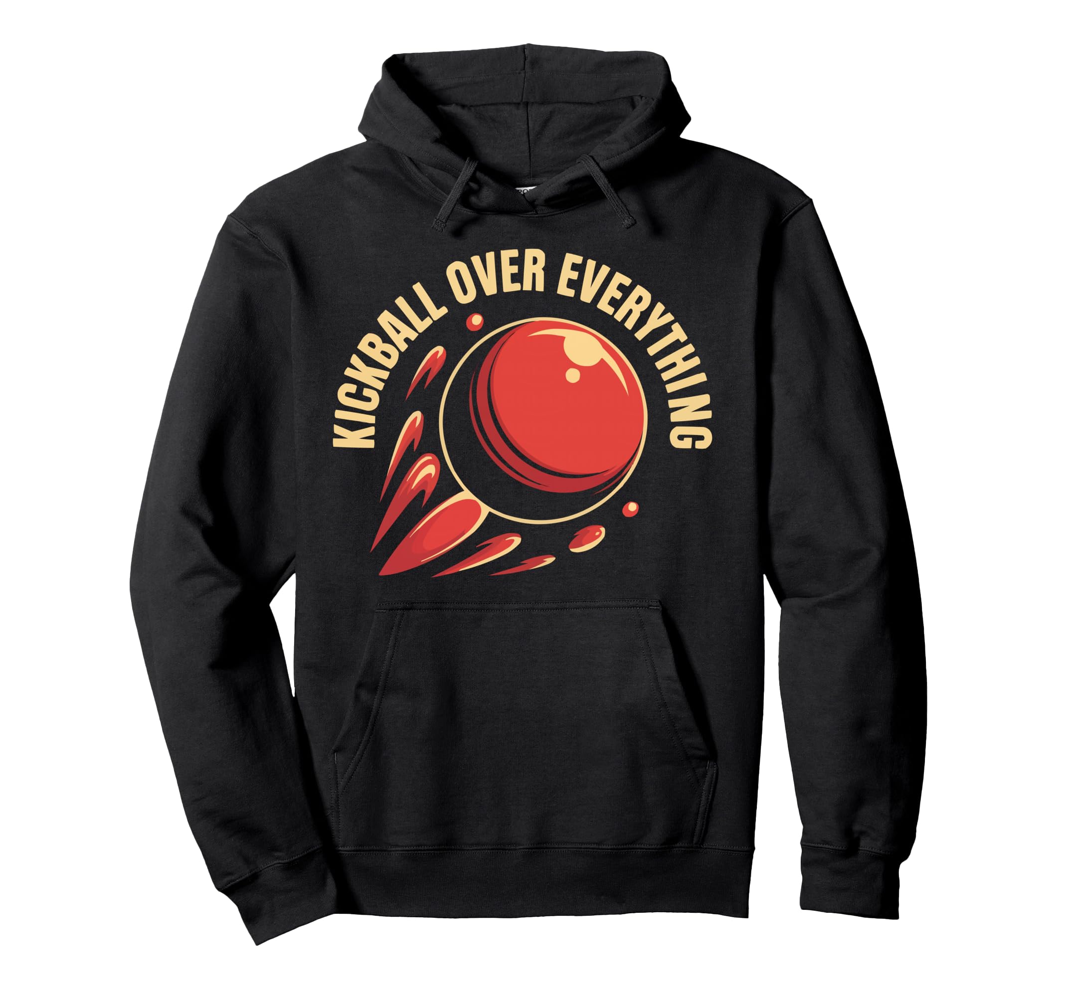 Love Kickball Player Soccer Baseball Hoodie - Fun Novelty Design Unisex