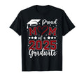 Proud Mom 2025 Senior Graduate Matching T-Shirt - Aesthetic Graphic Unisex