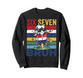 Bruh Dabbing Soccer Popsicle 67 Meme Sweatshirt - Graphic Print Men Women