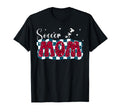 Soccer Mom Leopard Checkerboard Mama T-Shirt - Aesthetic Graphic Men Women