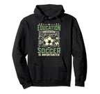 Sport Soccer Soccer Player Soccer Hoodie - Casual Everyday Wear Men Women