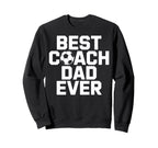 Soccer Teaching Star Best Coach Sweatshirt - Minimalist Print Men Women