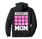 Soccer Mom Icons Soccer Hoodie - Minimalist Print for Adults