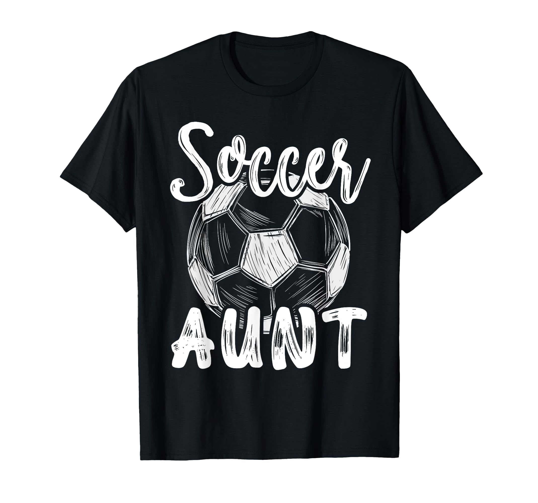 Soccer Aunt Family Matching Team T-Shirt - Streetwear Style Men Women