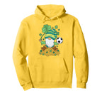 Soccer Gnomes Football Soccer Player Hoodie - Minimalist Print for Adults