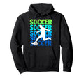 Soccer Goalie Player Fan Game Day Soccer Hoodie - Trendy Graphic Unisex