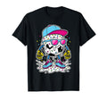 Soccer Ball Melting Ice Cream Drip Goalie T-Shirt - Novelty Apparel Unisex