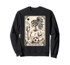Soccer Coach Tarot Card Halloween Sweatshirt - Streetwear Style Unisex