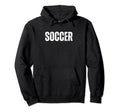 Soccer Tees Hoodie - Novelty Apparel for Adults
