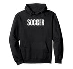 Soccer Tees Hoodie - Novelty Apparel for Adults