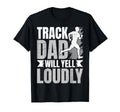 Distressed Running Dad Loudly T-Shirt - Casual Everyday Wear for Adults