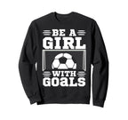 Soccer Art Teens Soccer Lovers Sweatshirt - Graphic Print for Adults