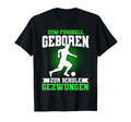 Football Born To School Forced T-Shirt - Custom Art Print for Adults