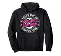 Crazy Proud Soccer Step Mom Soccer Hoodie - Fun Novelty Design Men Women