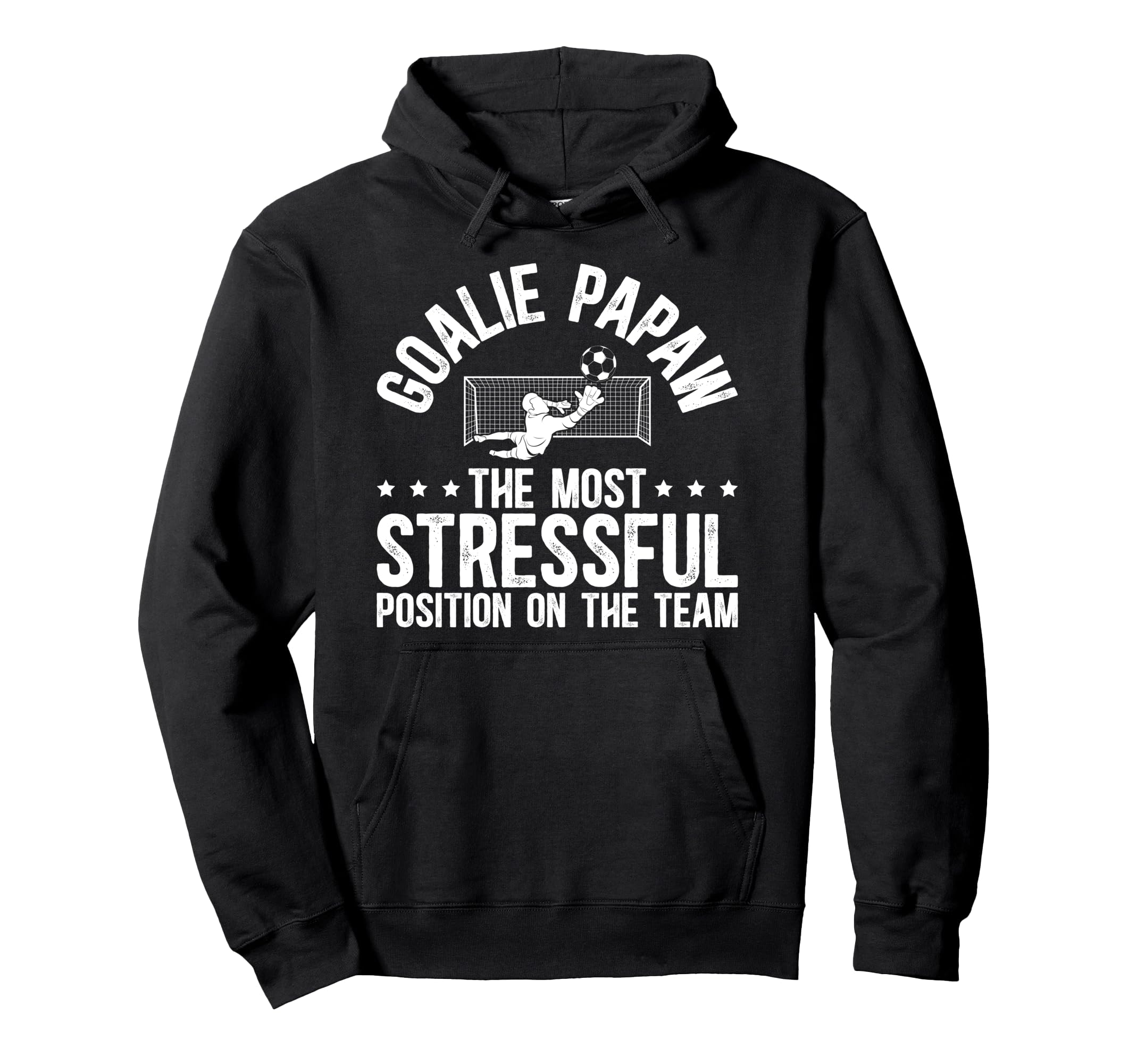 Soccer Goalie Papaw Definition Soccer Hoodie - Custom Art Print Unisex