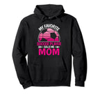 My Favorite Soccer Player Calls Me Mom Hoodie - Trendy Graphic for Adults