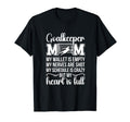 Proud Soccer Goalkeeper Mom Soccer T-Shirt - Aesthetic Graphic Unisex