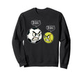 Funny Softball Soccer Daughter She Sweatshirt - Minimalist Print Men Women