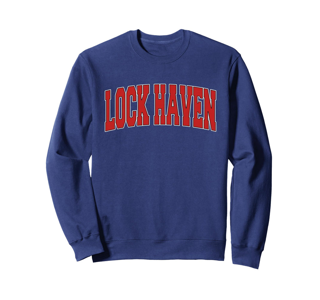 Lock Haven Pa Pennsylvania Varsity Sweatshirt - Unique Graphic for Adults
