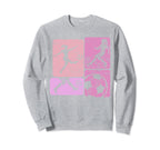 Soccer Team Outfit Players Fans Sweatshirt - Graphic Print for Adults