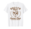 Soccer Moms Mama Social Club Game Day T-Shirt - Unique Graphic Men Women