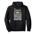 Soccer Mom Definition Mom Soccer Player Hoodie - Minimalist Print Unisex