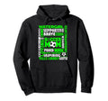 Soccer Mom Traits Best Words Green Hoodie - Streetwear Style for Adults