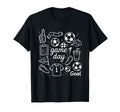 Game Day Soccer Foam Finger Cleats T-Shirt - Novelty Apparel Men Women