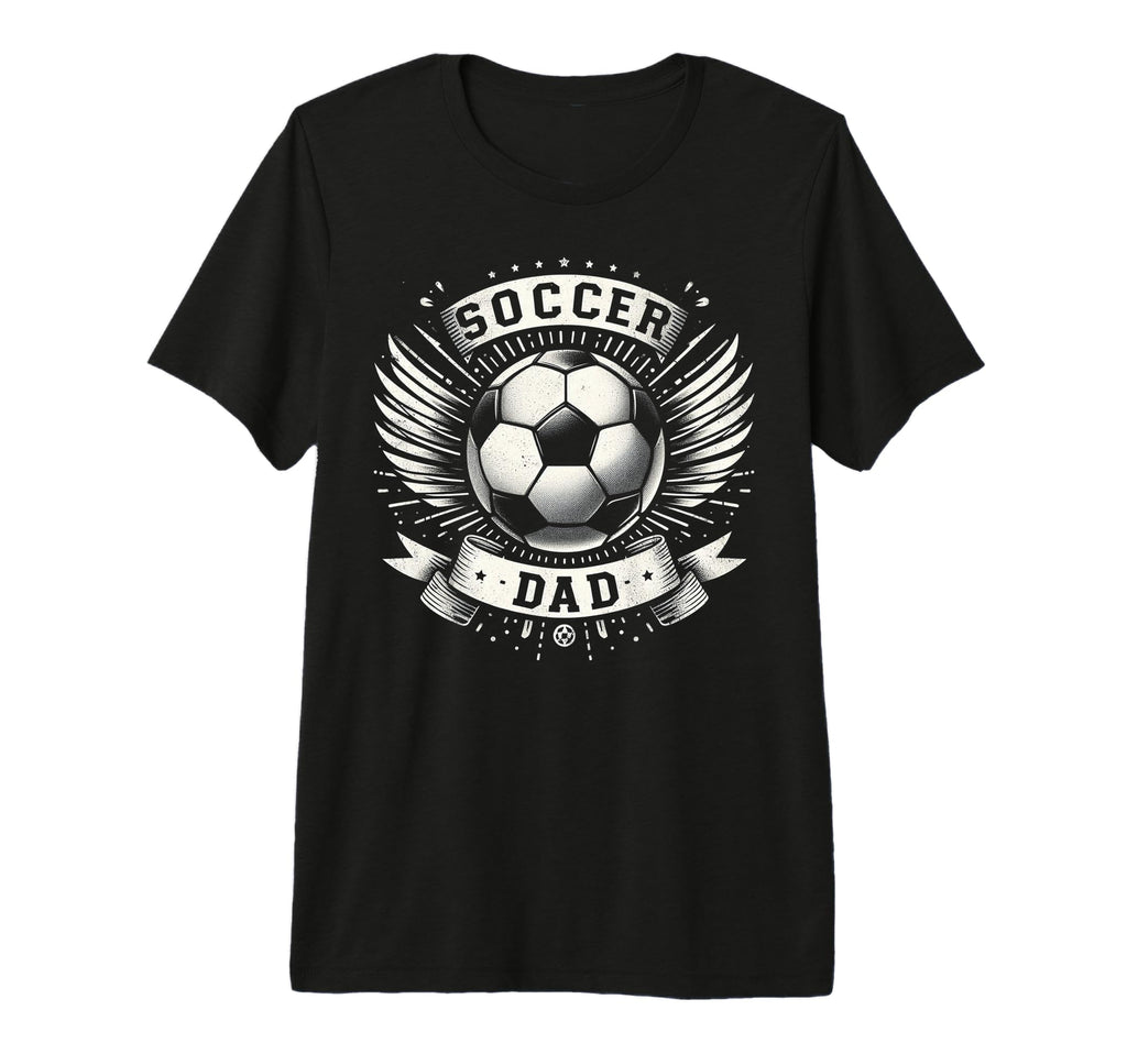 Soccer Dad Family Matching Dad T-Shirt - Aesthetic Graphic Men Women