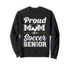 Class 2025 Soccer Senior Football Mom Sweatshirt - Custom Art Print Unisex