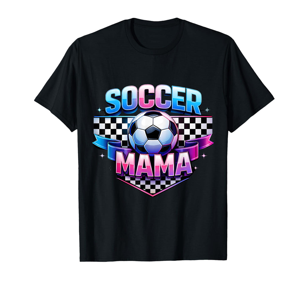 Soccer Grandma Leopard Heart Football T-Shirt - Unique Graphic Men Women