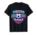 Soccer Grandma Leopard Heart Football T-Shirt - Unique Graphic Men Women